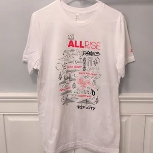 All rise adidas tee shirt
